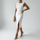 Loredana™ — Robe midi élégance silhouette raffinée