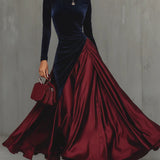 Lucrèce | Robe Longue Bicolore