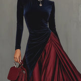 Lucrèce | Robe Longue Bicolore