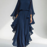 Azéliane™ — Robe longue fluide élégance intemporelle