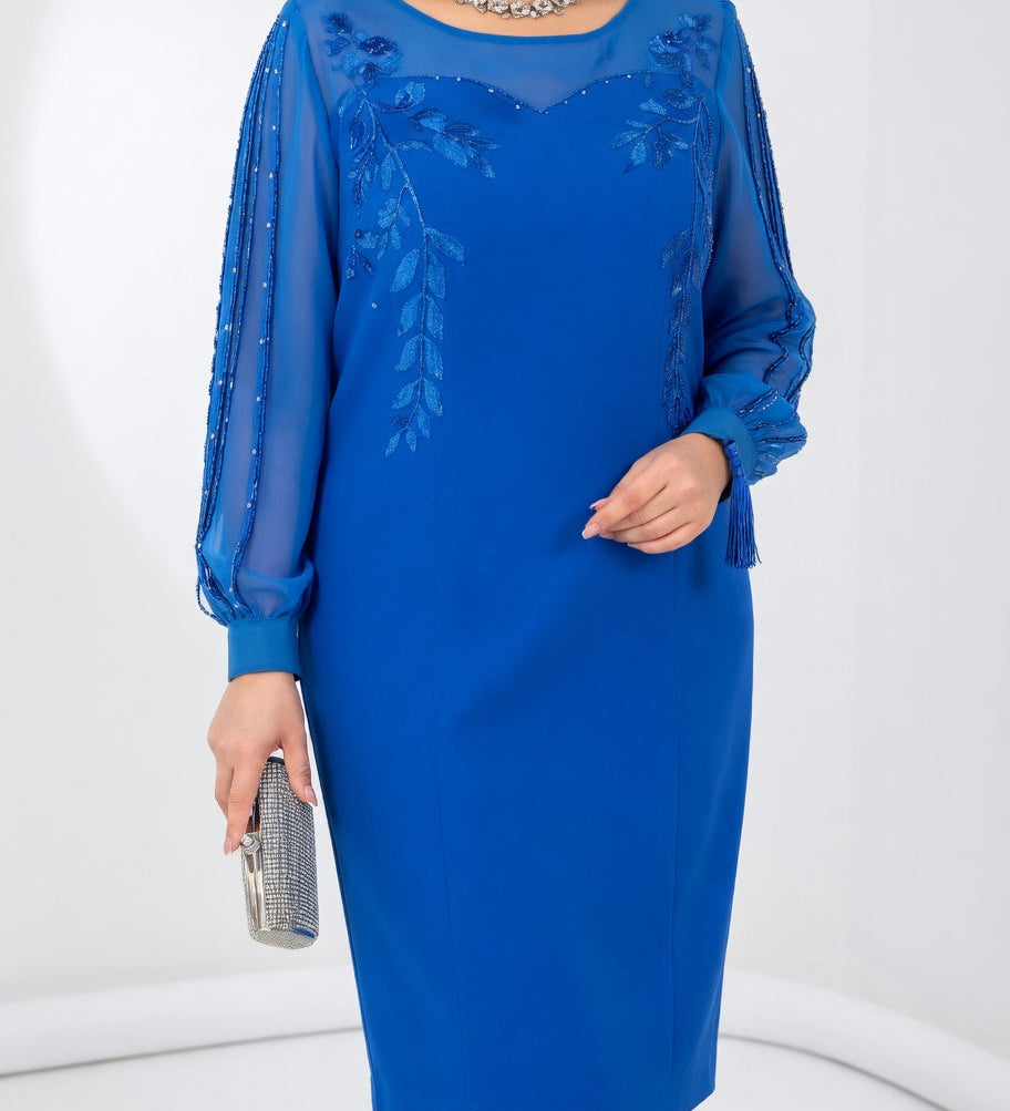 Éloïrine™ — Robe élégante fluide raffinée intemporelle