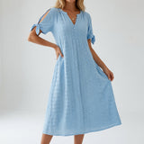 Lorélia™ — Robe bohème brodée élégance estivale