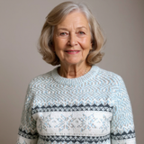 Caroline | Pull en tricot vintage