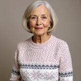 Caroline | Pull en tricot vintage