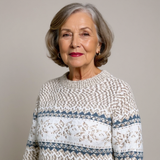 Caroline | Pull en tricot vintage