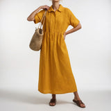 Lysandra™ - Robe chemise fluide estivale