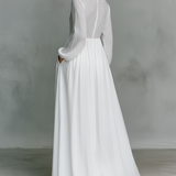 Élisa™ — Robe maxi minimaliste raffinée