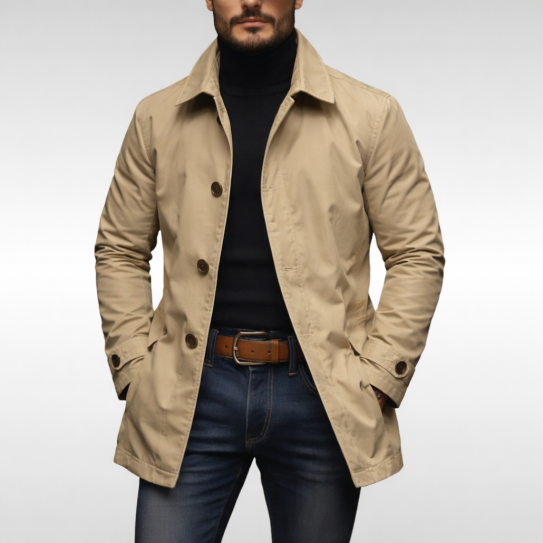 LAURENT MONACO | MANTEAU CLASSIQUE POUR HOMME