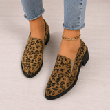 Elisabeth | Mocassins Léopard