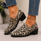 Elisabeth | Mocassins Léopard