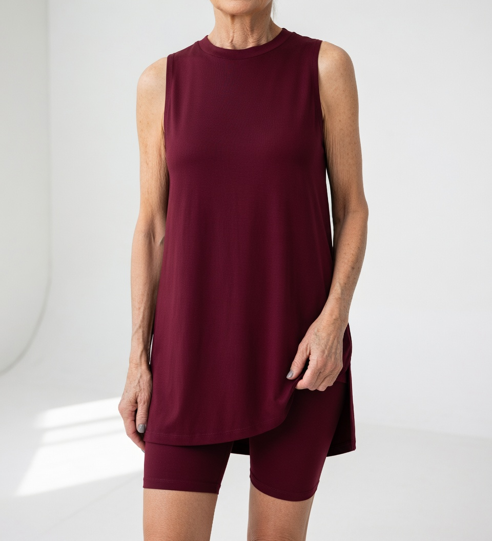 Félicité™ — Ensemble short et top sans manches fluide