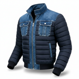 LAURENT MONACO | VESTE EN DENIM REMBOURRÉE HYBRIDE POUR HOMME