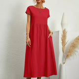 Gabrielle™ - Robe midi fluide élégance intemporelle