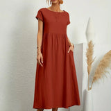 Gabrielle™ - Robe midi fluide élégance intemporelle