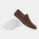 Mocassins homme couture apparente