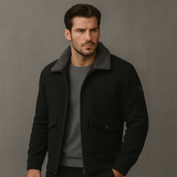 LAURENT MONACO | VESTE POUR HOMME AVEC FAUSSE FOURRURE