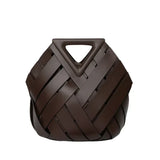 Juliette™ — Sac tressé élégant en cuir souple