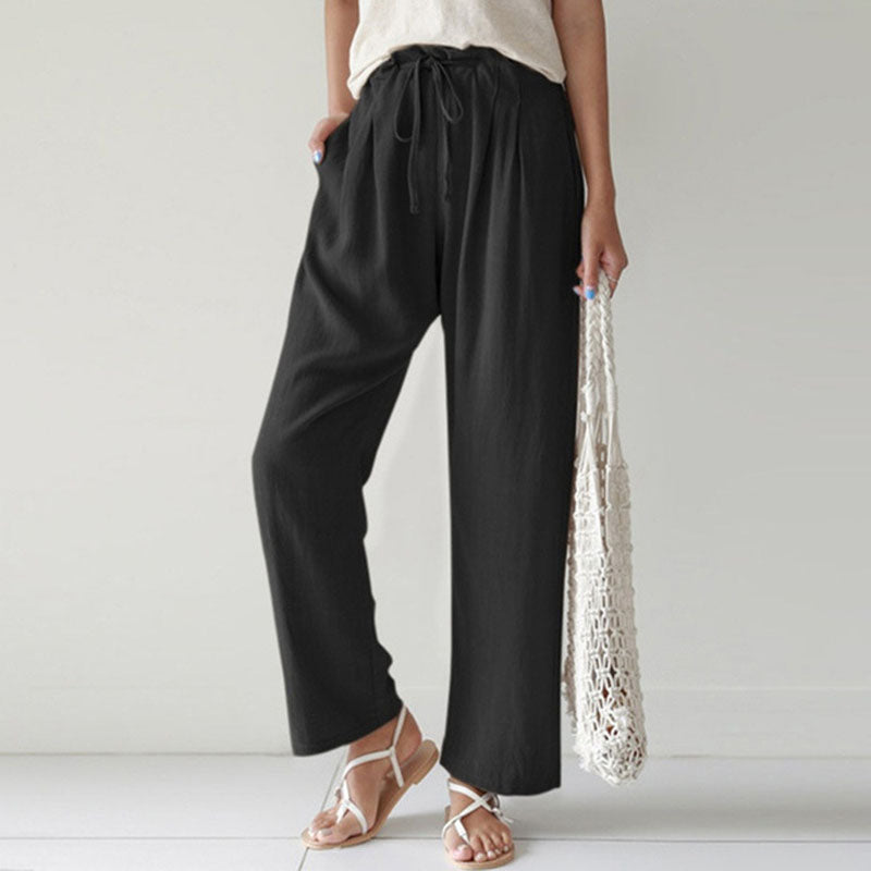 Greta | Pantalon de détente avec cordon