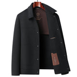 LAURENT MONACO | MANTEAU EN LAINE AUTOMNE