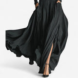 Rachel | Robe Maxi Taille Haute