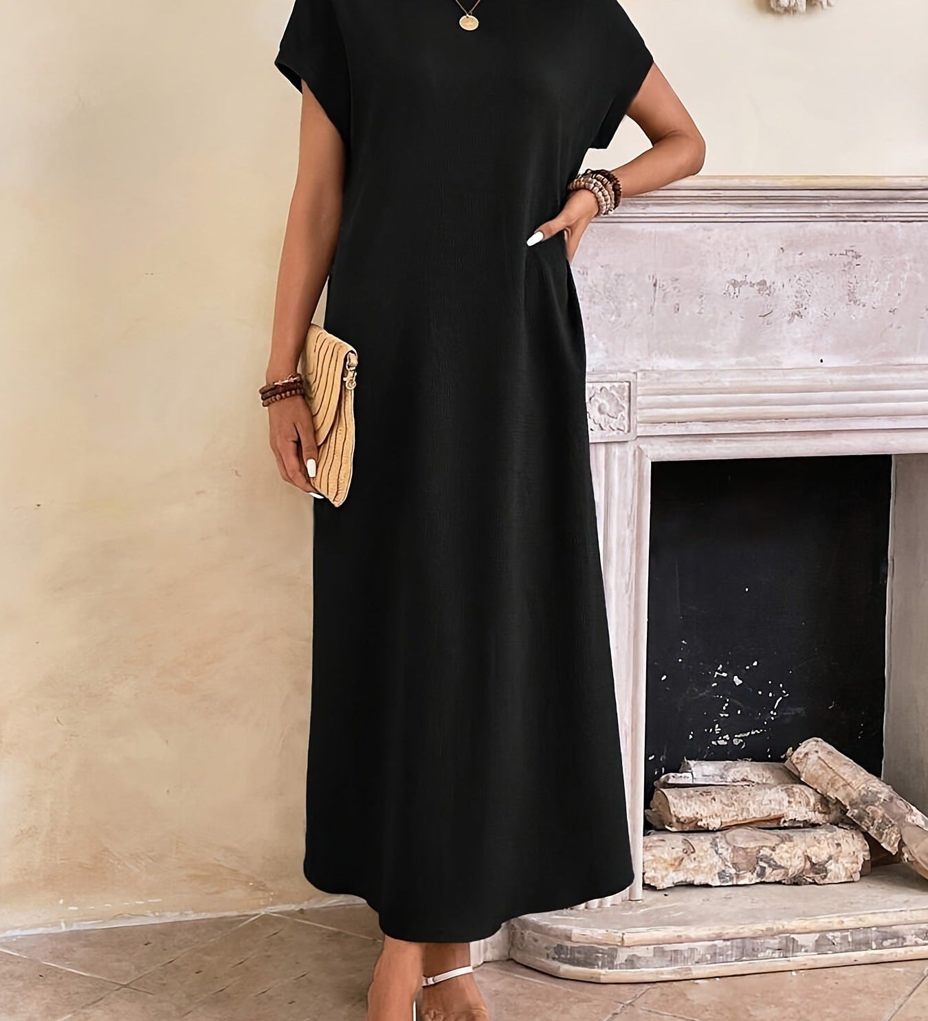 Margaux™ — Robe longue élégante et minimaliste