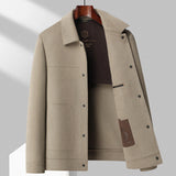 LAURENT MONACO | MANTEAU EN LAINE AUTOMNE