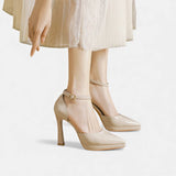 Isabell | Escarpins en cuir Evette