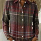 Eleanor | Veste en tricot à carreaux classique