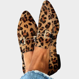 Rieke | Mocassins léopard élégants