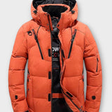 LAURENT MONACO | VESTE D'HIVER SOLIDE POUR HOMME