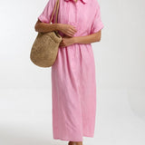 Lysandra™ - Robe chemise fluide estivale
