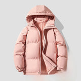 Veste Puffer en Coton avec Capuche