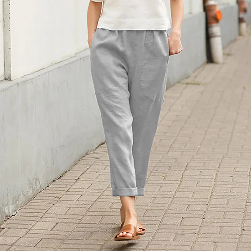 Viktoria | Pantalon large avec poches