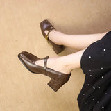 Ida – Chaussures pour femmes intemporelles à talon moyen