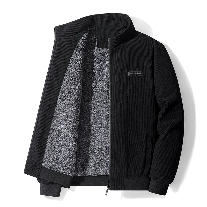 LAURENT MONACO | VESTE POLAIRE EN CORDON POUR HOMME