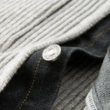 LAURENT MONACO | VESTE DENIM ET TRICOT POUR HOMMES