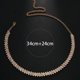 Collier Élégant en Strass