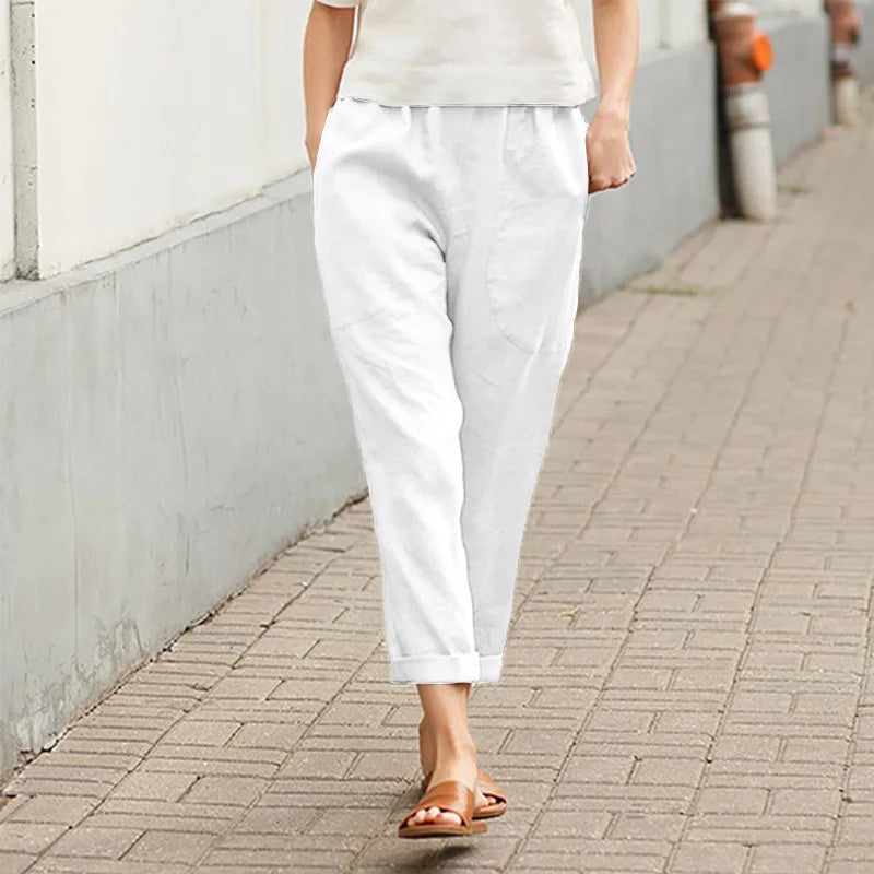 Viktoria | Pantalon large avec poches