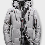 LAURENT MONACO | VESTE D'HIVER SOLIDE POUR HOMME