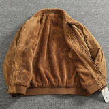 Bomber d'Hiver Doublé en Mouton
