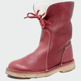 Berta | Bottes en cuir pour hommes imperméables avec doublure en laine