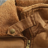 Bomber d'Hiver Doublé en Mouton