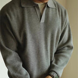 Pull Polo Tricoté Confortable