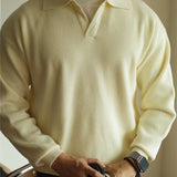 Pull Polo Tricoté Confortable