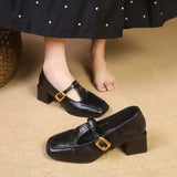 Ida – Chaussures pour femmes intemporelles à talon moyen