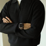Pull Polo Tricoté Confortable