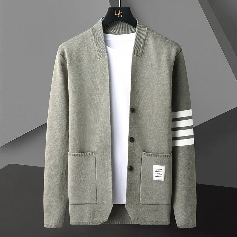 LAURENT MONACO | CARDIGAN EN LAINE MERINO