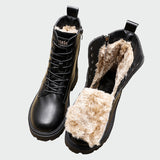 Berit | Bottines en cuir d'hiver