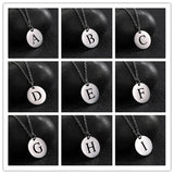 Collier Pendentif Lettre en Or Élégant