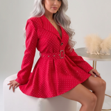 Colette™ - Robe ceinturée élégante confortable quotidienne